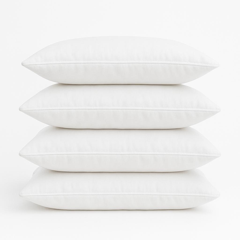 Medium Weight - 600g Filled - Bed Pillows